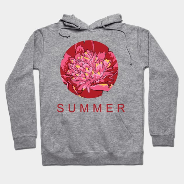 Summer #11 Hoodie by Olga Berlet